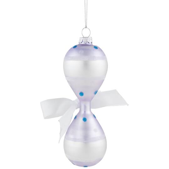 Baby Boy's First Christmas 2023 Glass Ornament - 5"